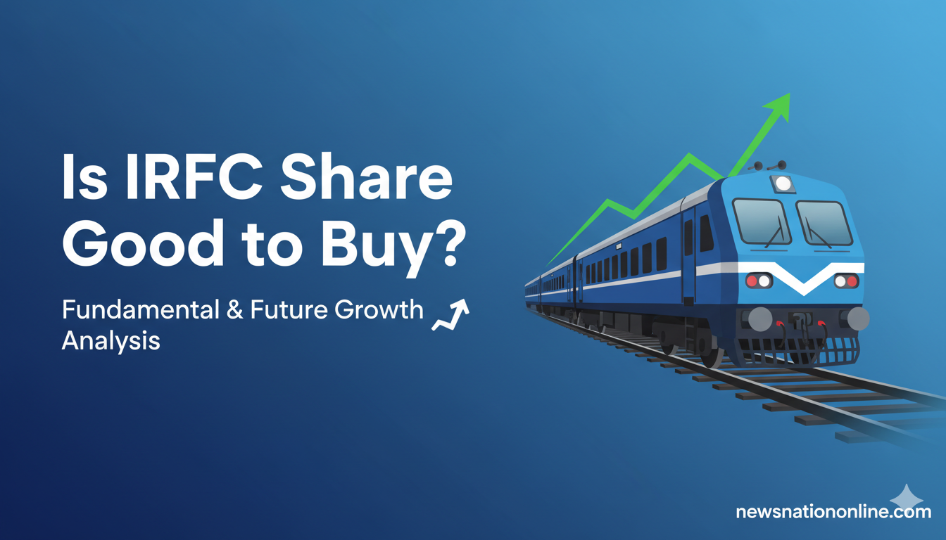 Is IRFC Share Good to Buy – Financial & Dividend Review - NewsNation Online Is IRFC Share Good to Buy fundamental and growth analysis chart