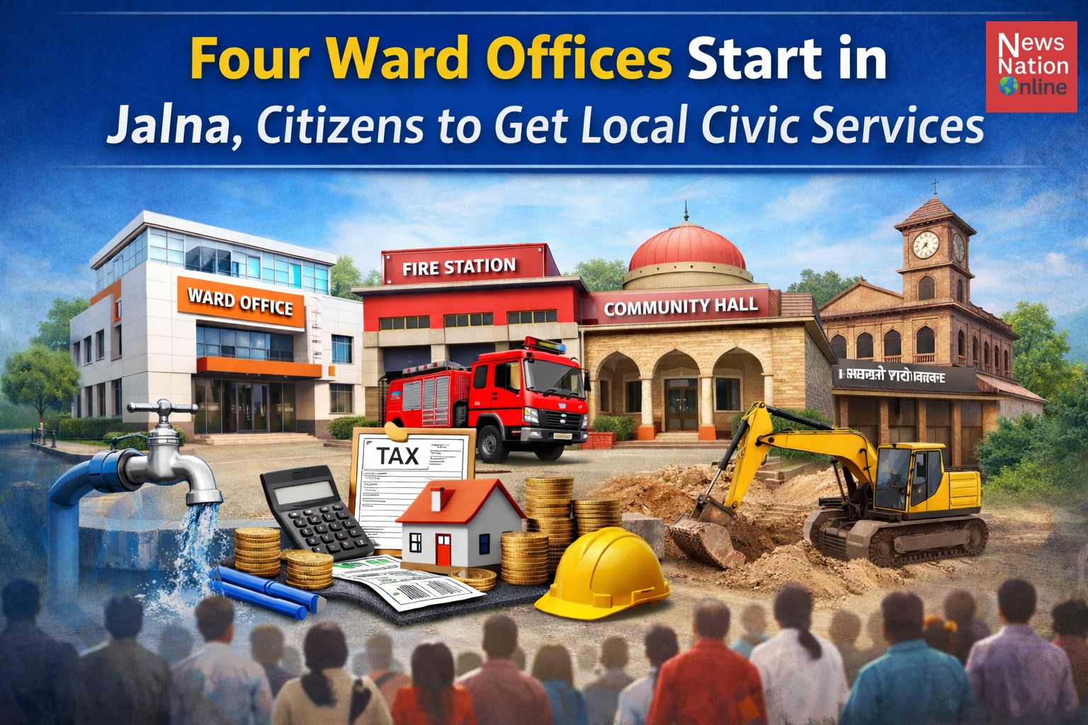 Jalna Mahanagpalika ward office - NewsNation Online