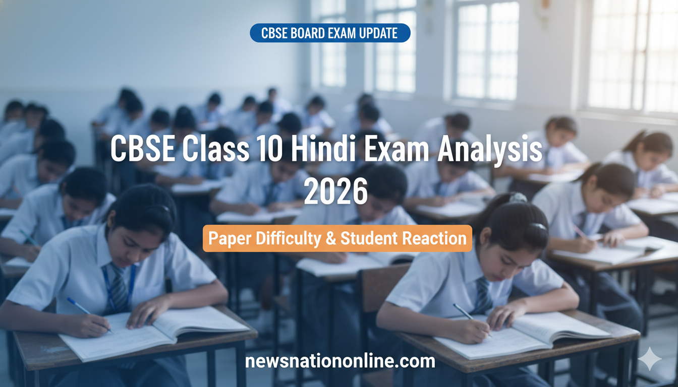 CBSE Class 10 Hindi Exam Analysis 2026 board exam review