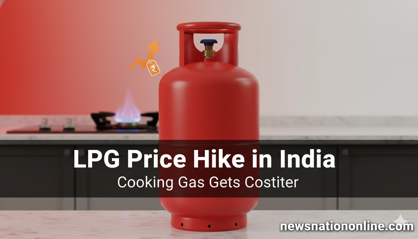 LPG price hike India cooking gas cylinder price news