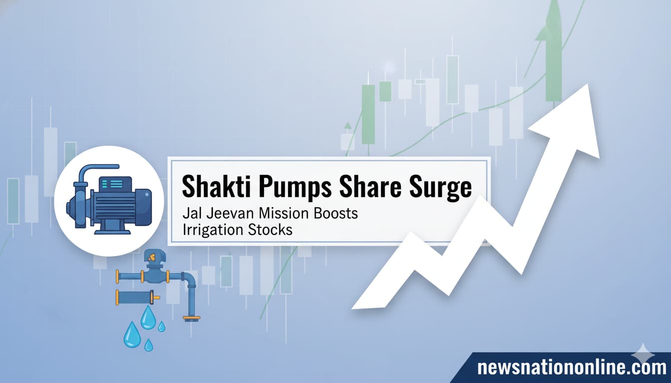Shakti Pumps Share surge after Jal Jeevan Mission boosts irrigation and water infrastructure stocks