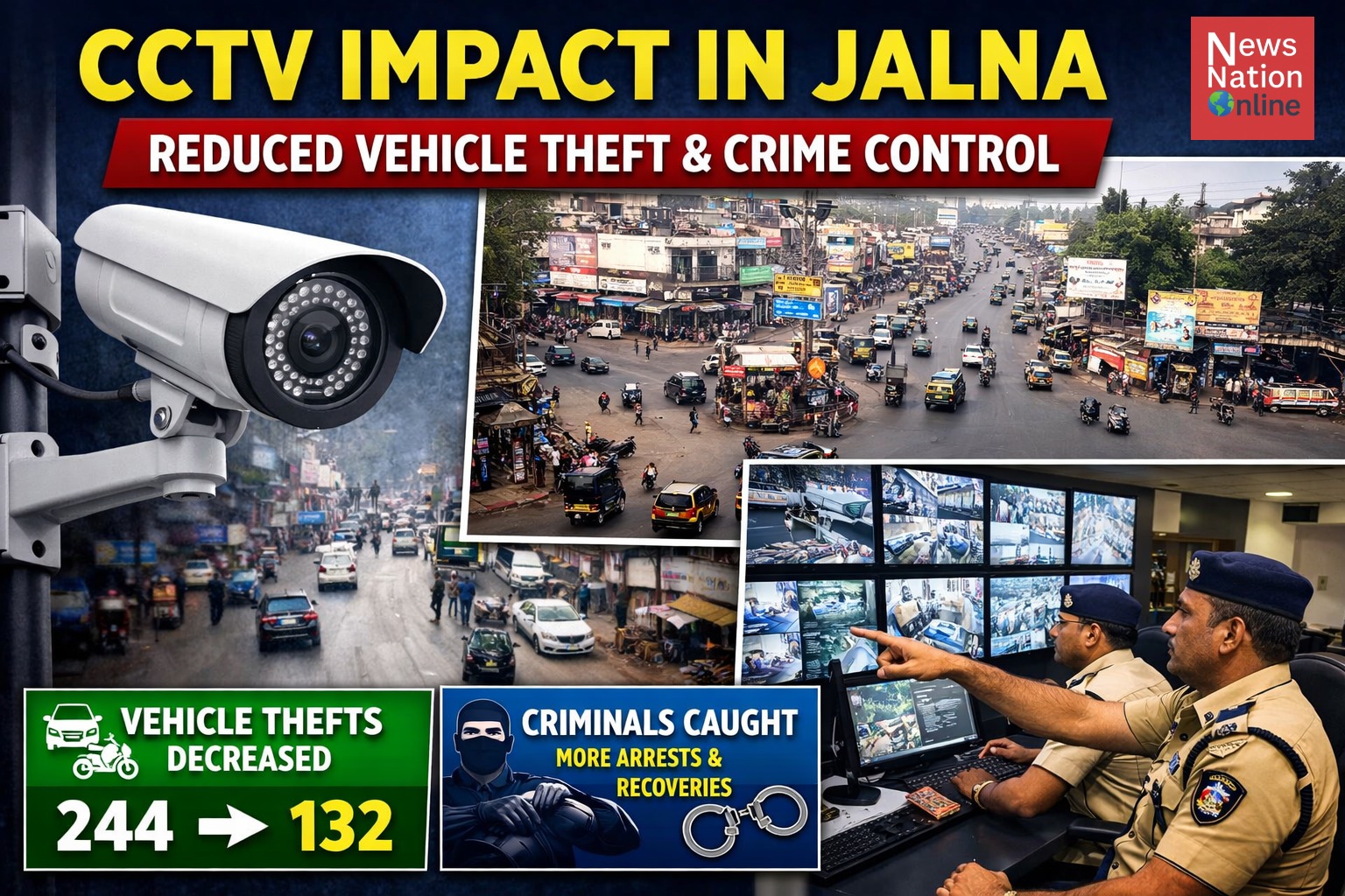 cctv impact in jalna - NewsNation Online