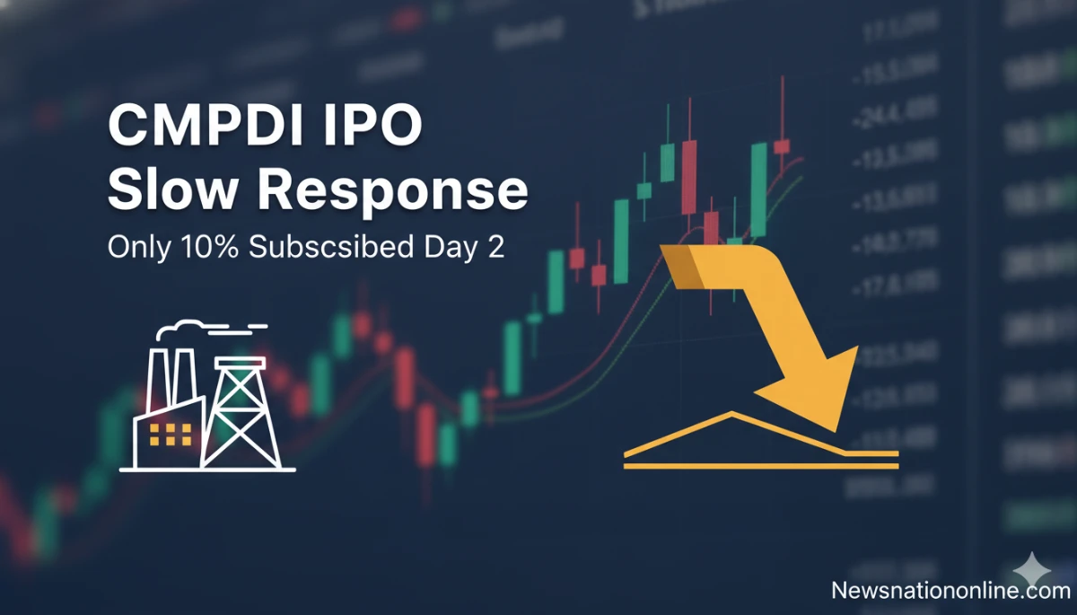 CMPDI IPO Subscription Day 2 slow response news