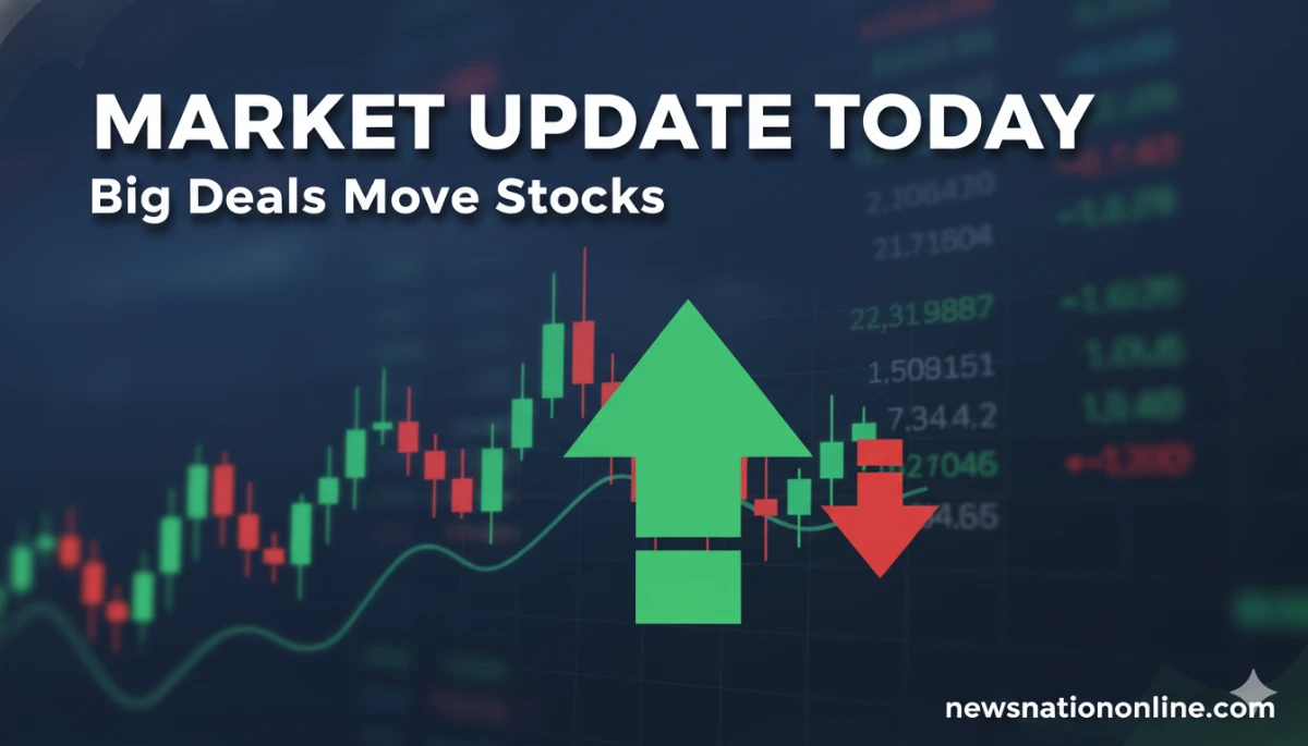 Share Market Update big deals stock market news India