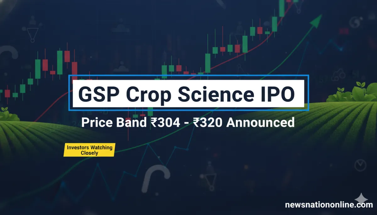 GSP Crop Science IPO price band announcement stock market investment news