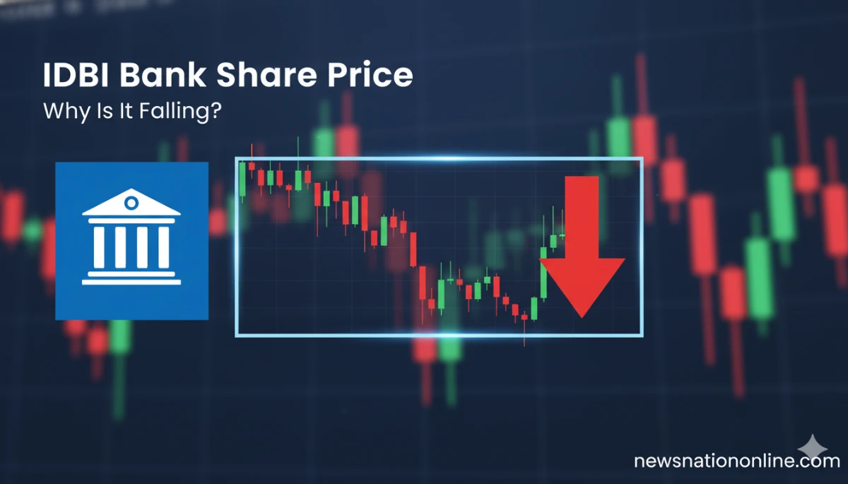 idbi bank share price falling stock market news