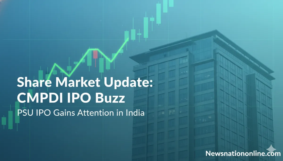 share market update CMPDI IPO India stock market news PSU IPO