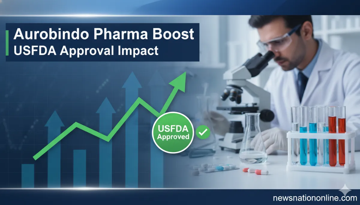 share market update Aurobindo Pharma USFDA approval stock growth