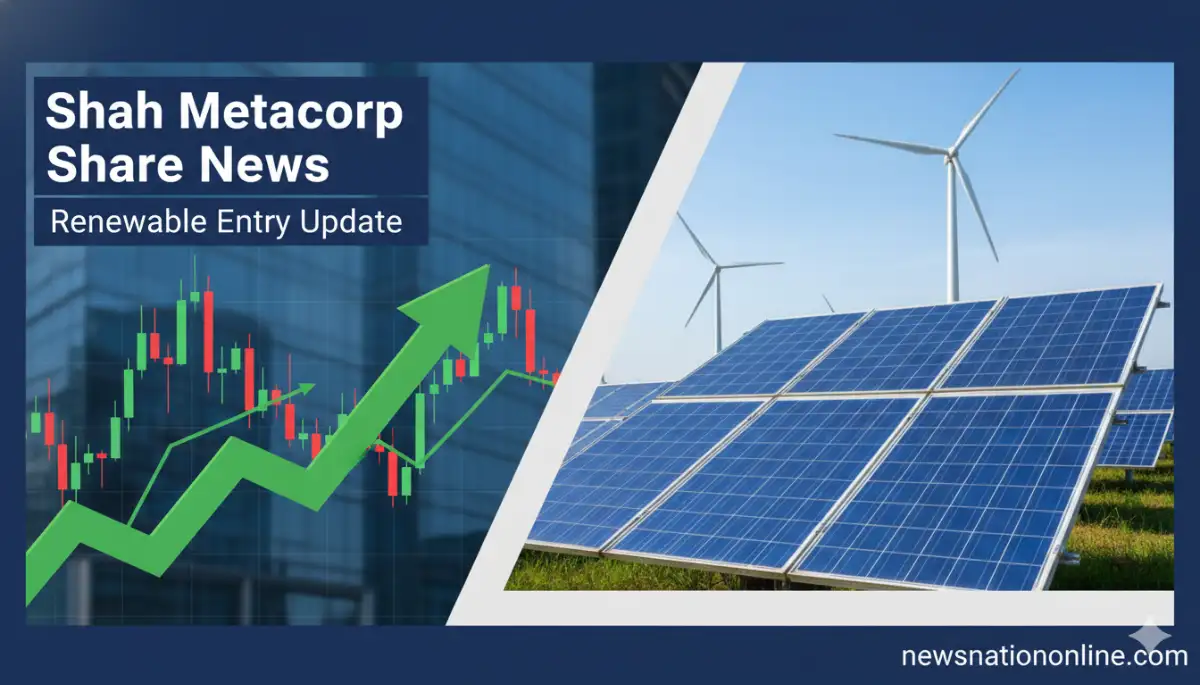 Shah Metacorp Share News renewable energy investment update India stock market