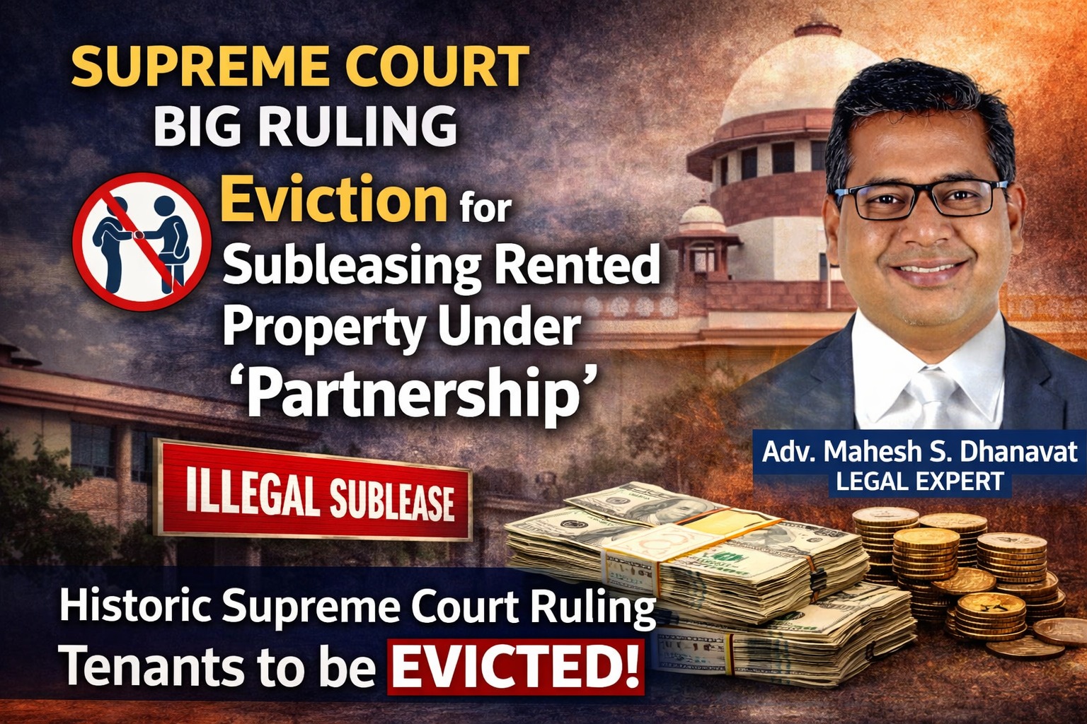 सुप्रीम कोर्ट किराया संपत्ति बेदखली फैसला