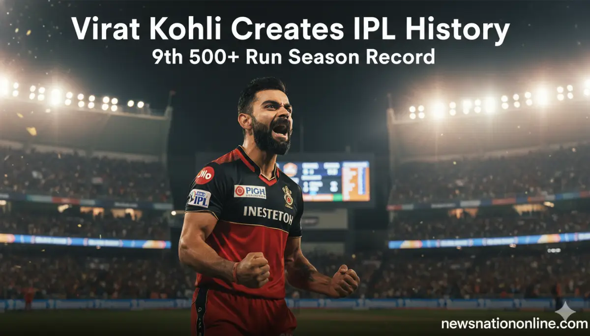 Virat Kohli IPL Record Celebration During RCB Match