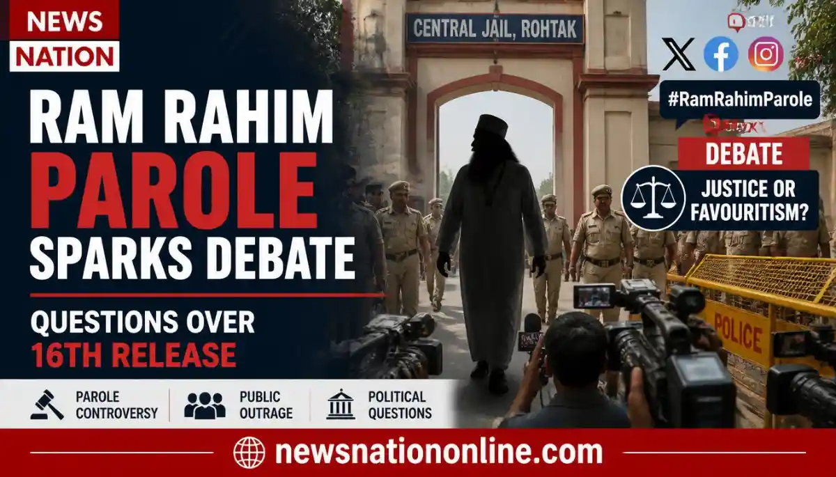 Ram Rahim parole controversy and public debate over latest release