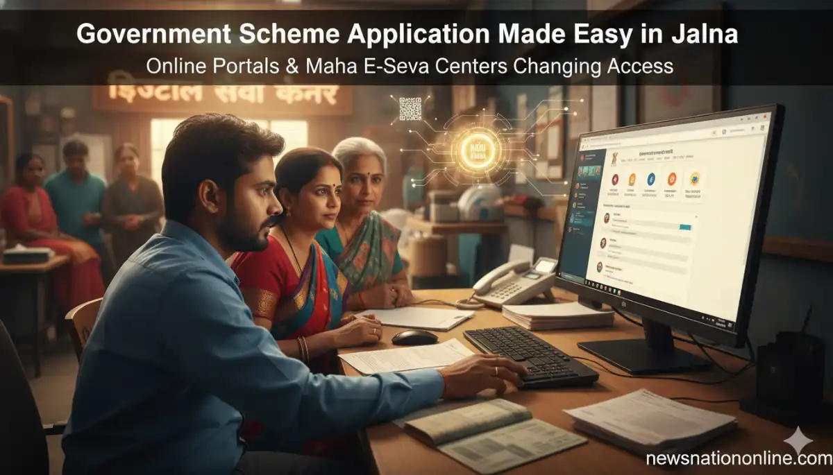 Government scheme application process in Jalna through Maha E-Seva and online portals