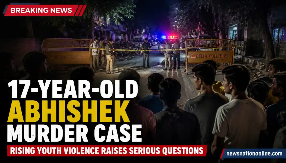 17-Year-Old Abhishek Murder Case in Delhi sparks debate over rising youth violence and neighborhood safety concerns.