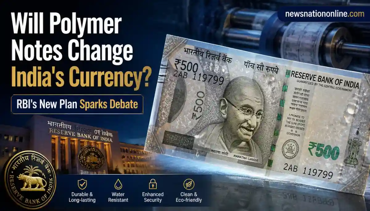 RBI polymer banknotes proposal showing durable plastic currency notes that could transform India's future cash system