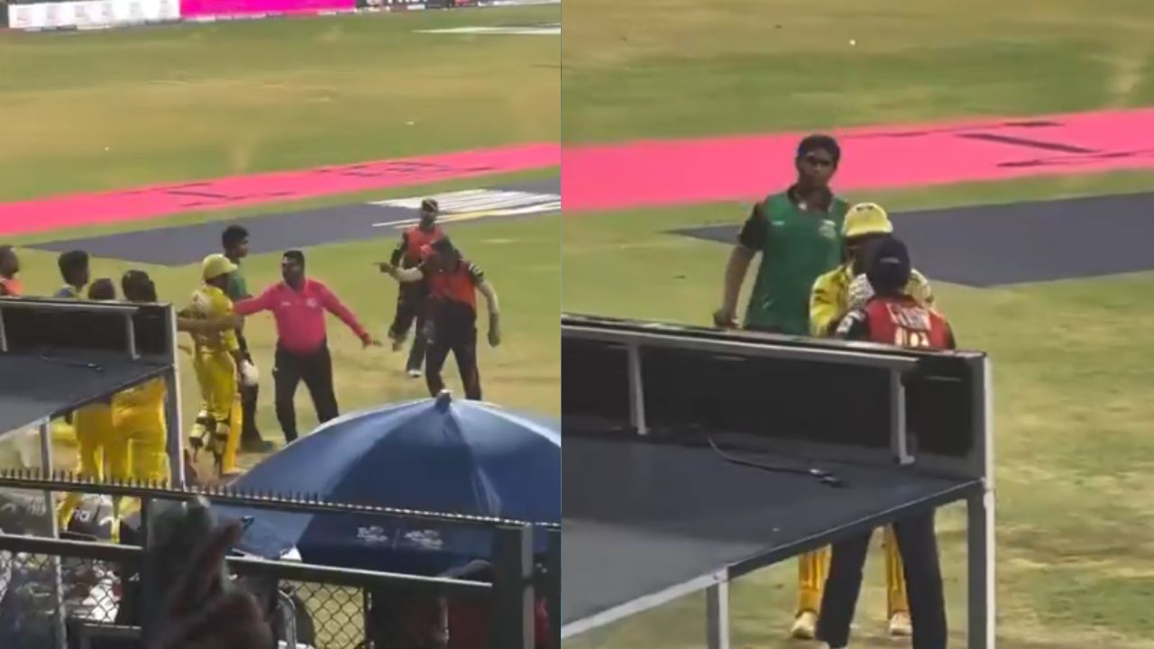 T20 मुंबई लीग फाइनल में भिड़े खिलाड़ी, वायरल वीडियो ने मचाई सनसनी