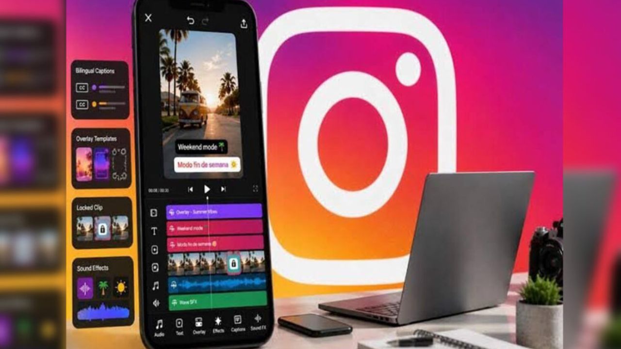 Instagram Edits का बड़ा अपडेट: अब 15 भाषाओं में Bilingual Captions, वीडियो एडिटिंग होगी और आसान - NewsNation Online Instagram Edits का बड़ा अपडेट: अब 15 भाषाओं में Bilingual Captions, वीडियो एडिटिंग होगी और आसान