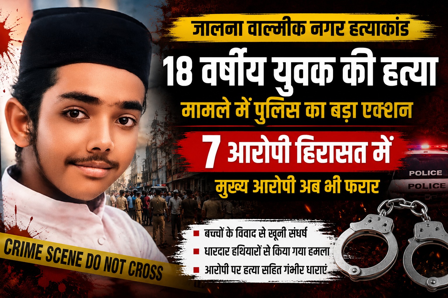 जालना वाल्मीक नगर हत्याकांड