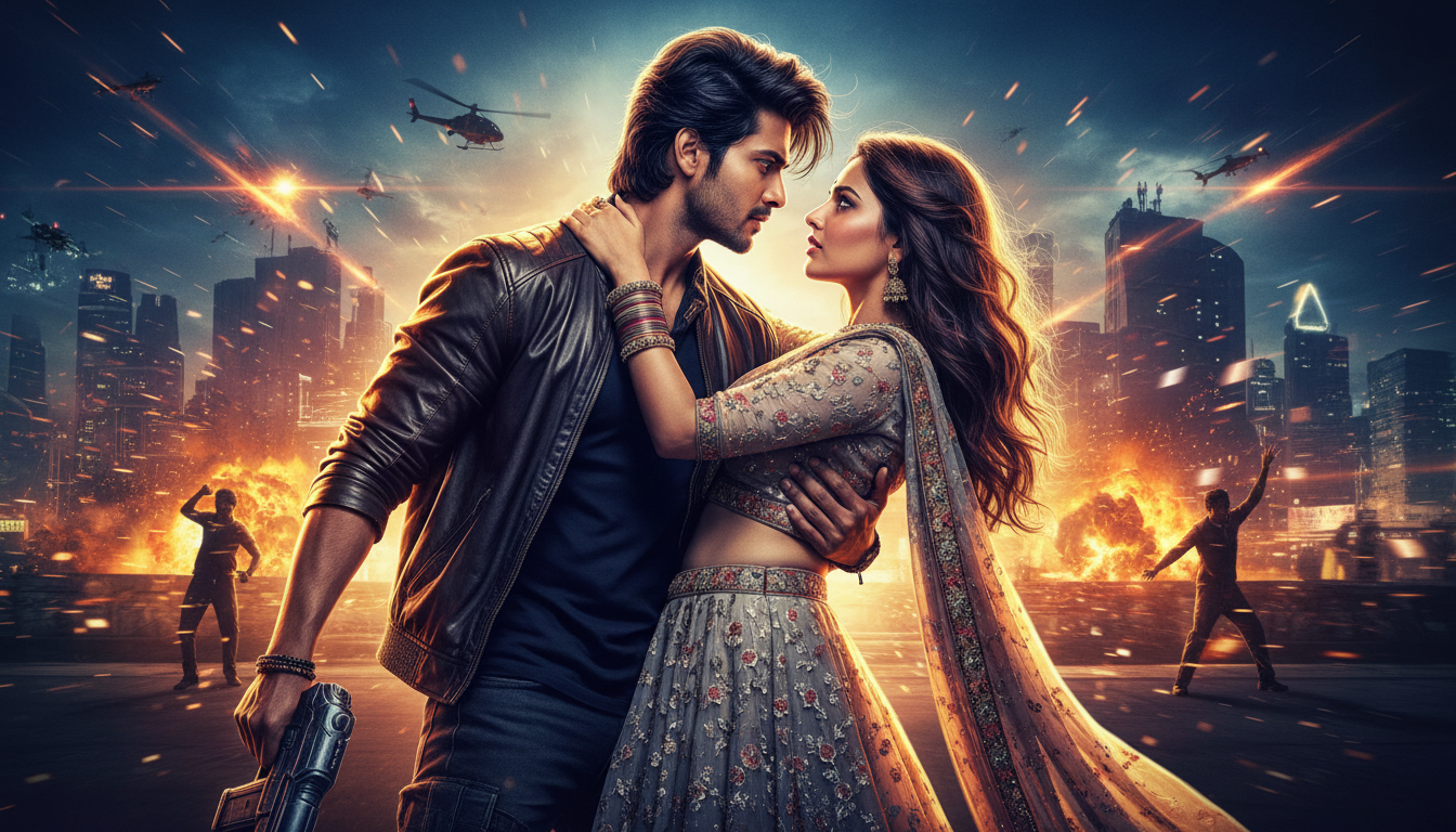 Cinematic illustration representing the announced Bollywood film Beparwah
