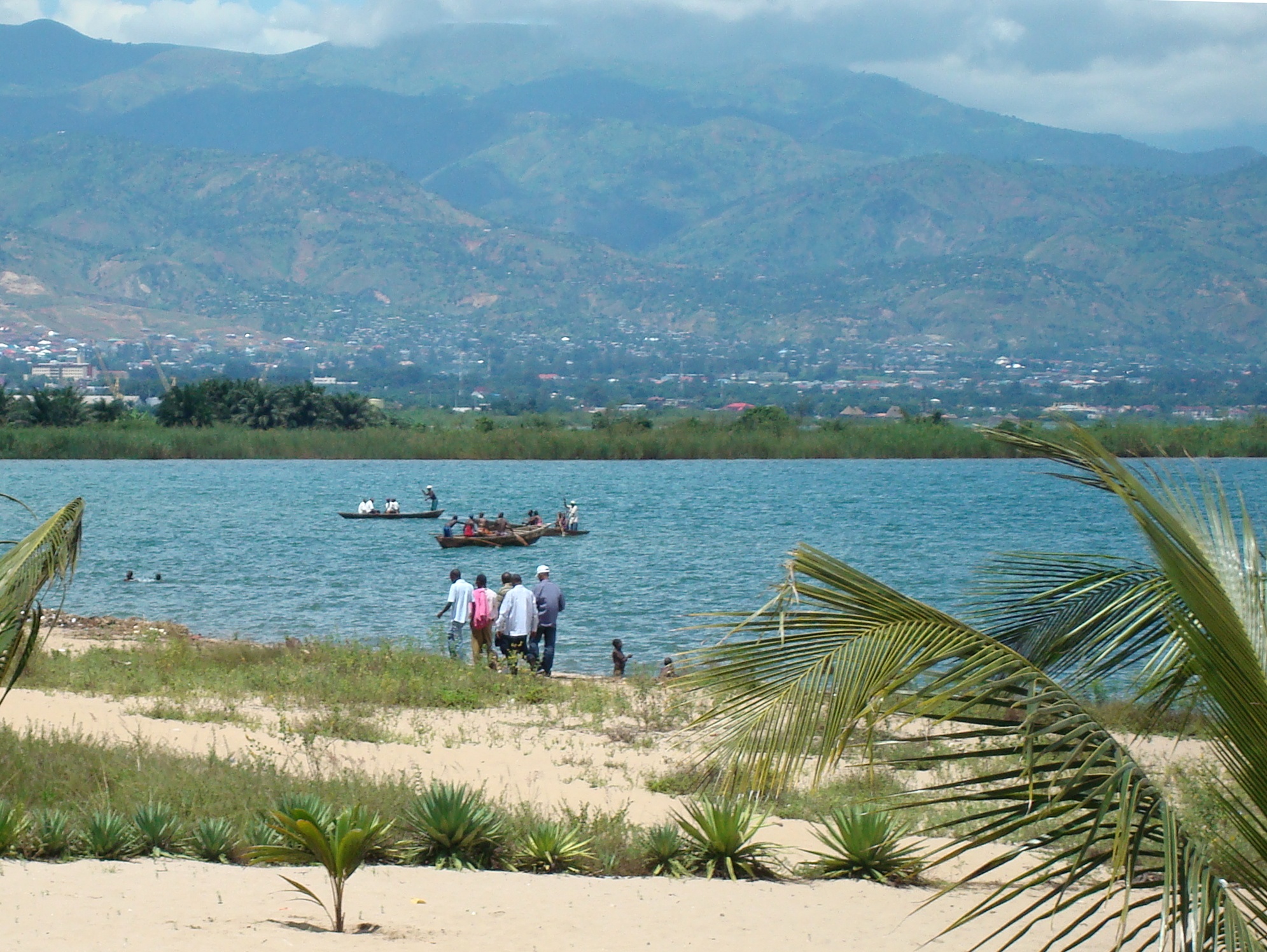 Bujumbura and Lake Tanganyika in Burundi