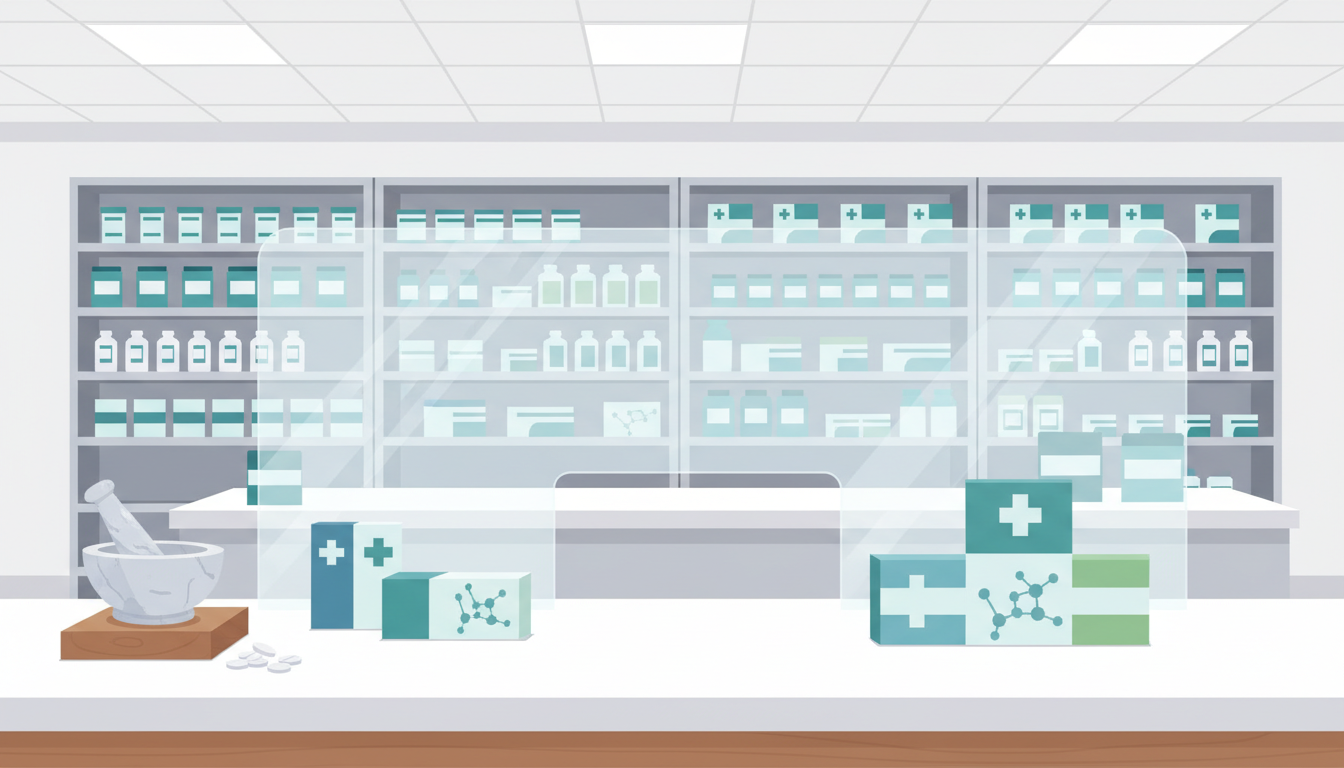 Railway pharmacist recruitment illustration