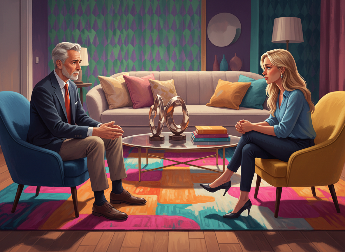 Emotional relationship conflict inside reality show house