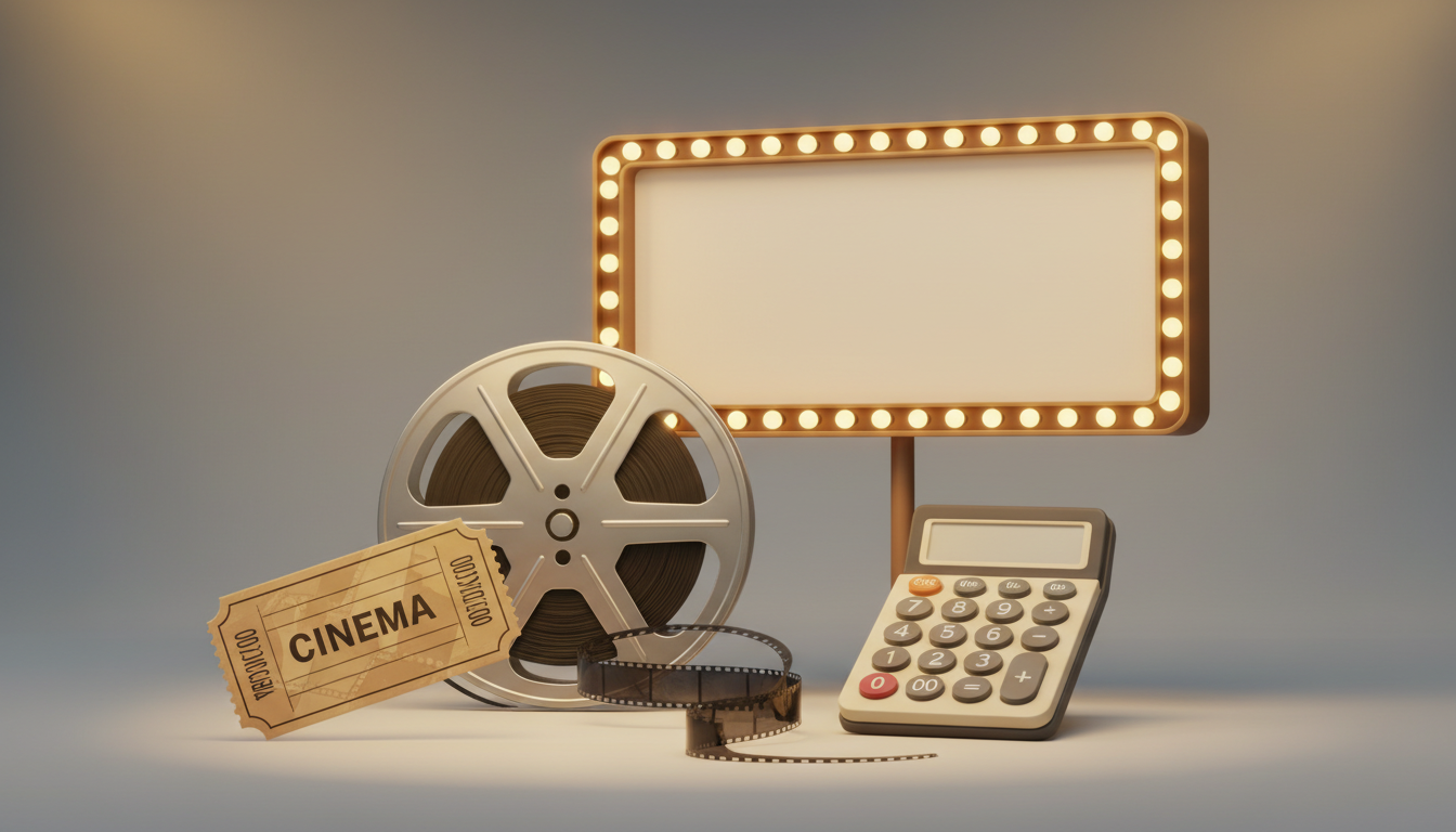 How Hollywood box office works illustration