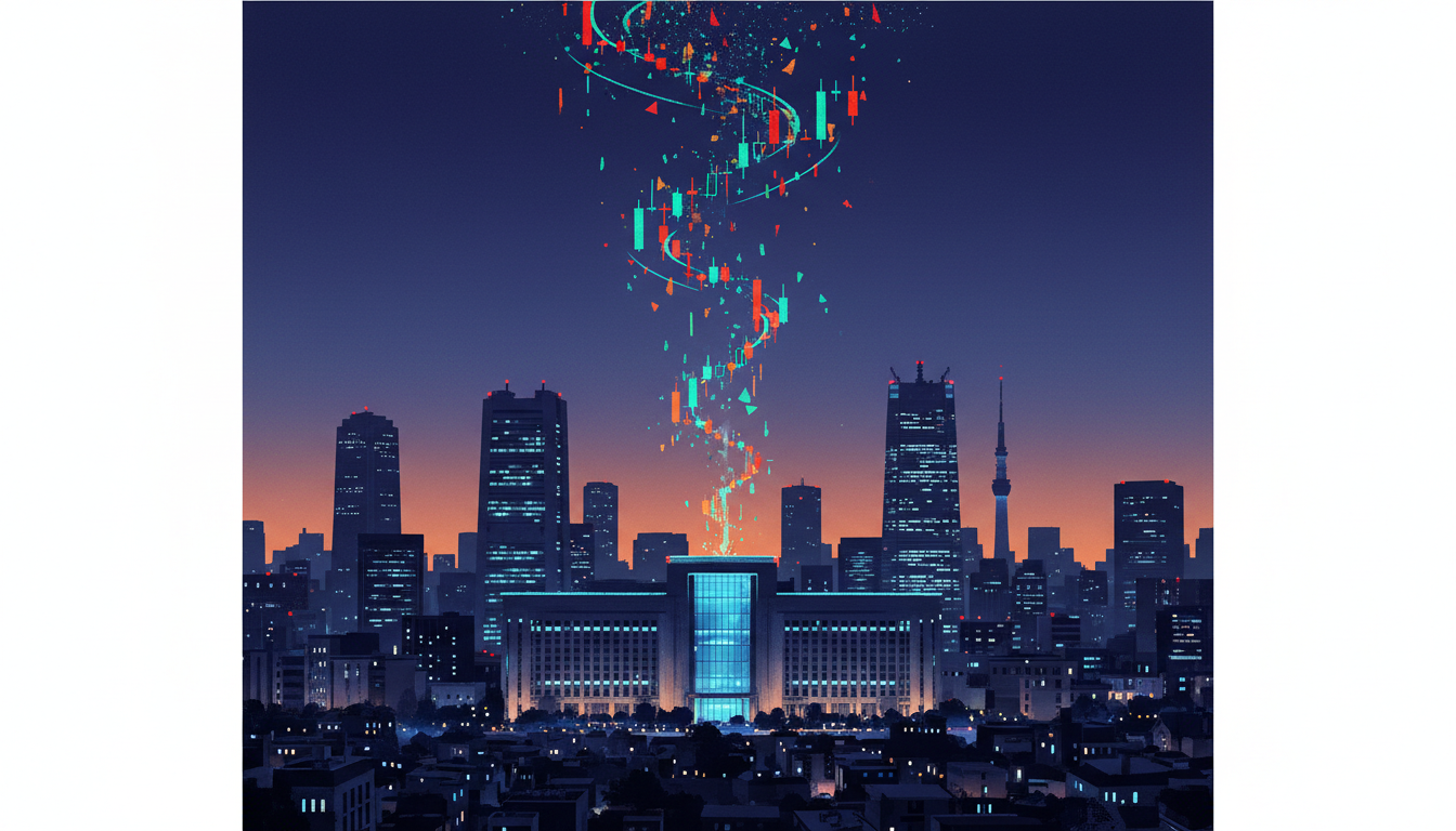 Tokyo stock market decline