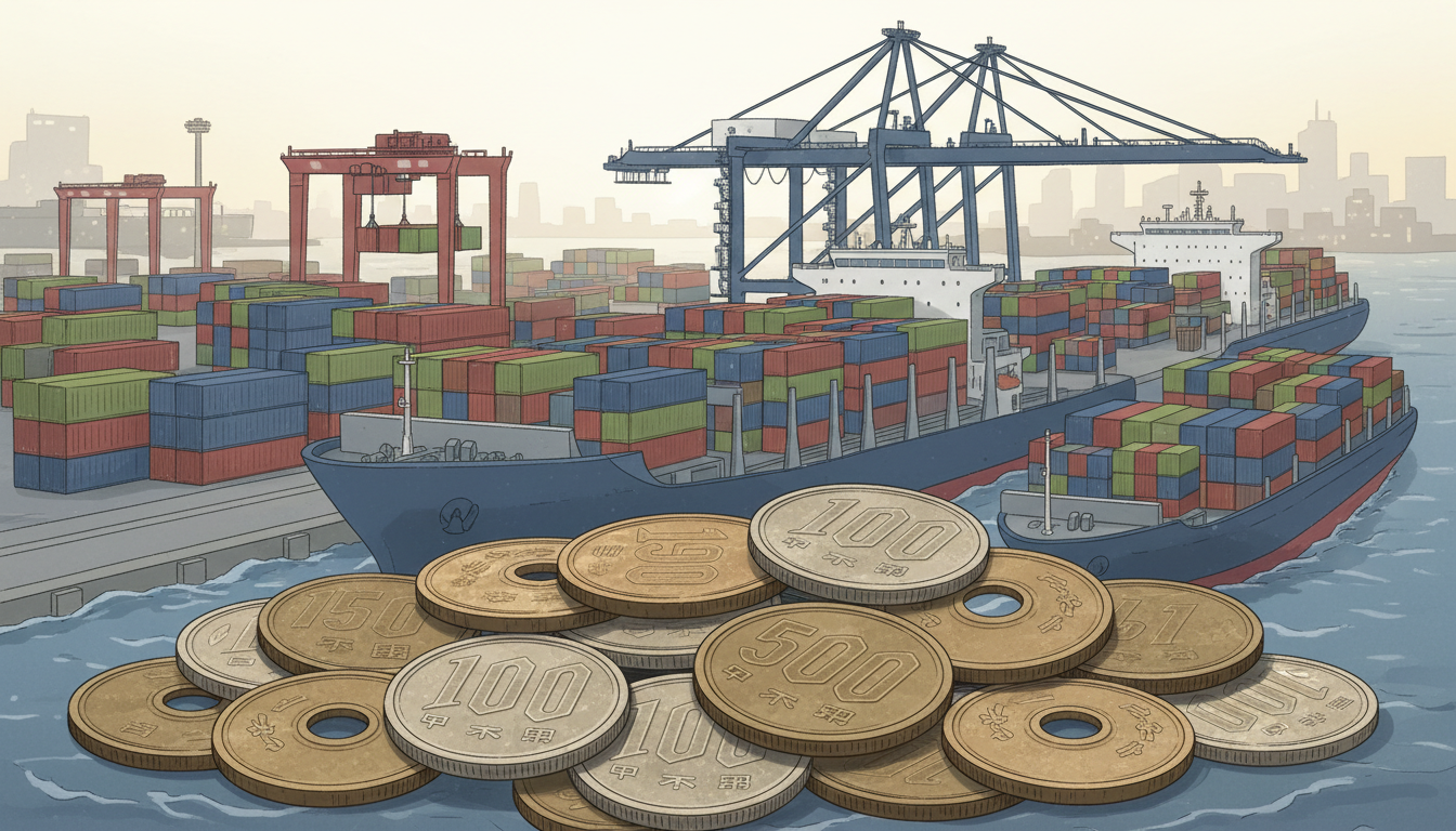 Weak yen and Japan import prices