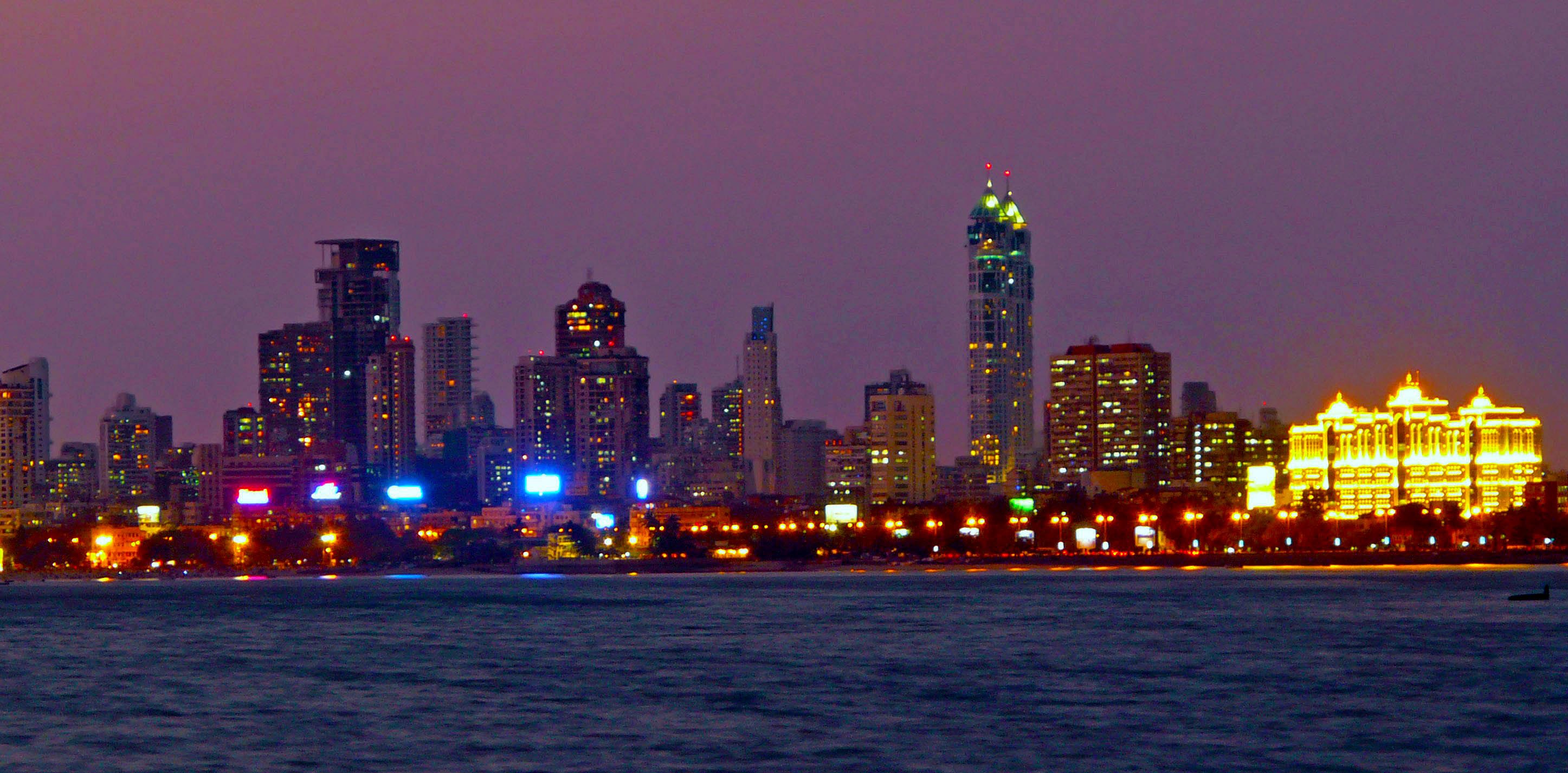 Mumbai skyline, Maharashtra