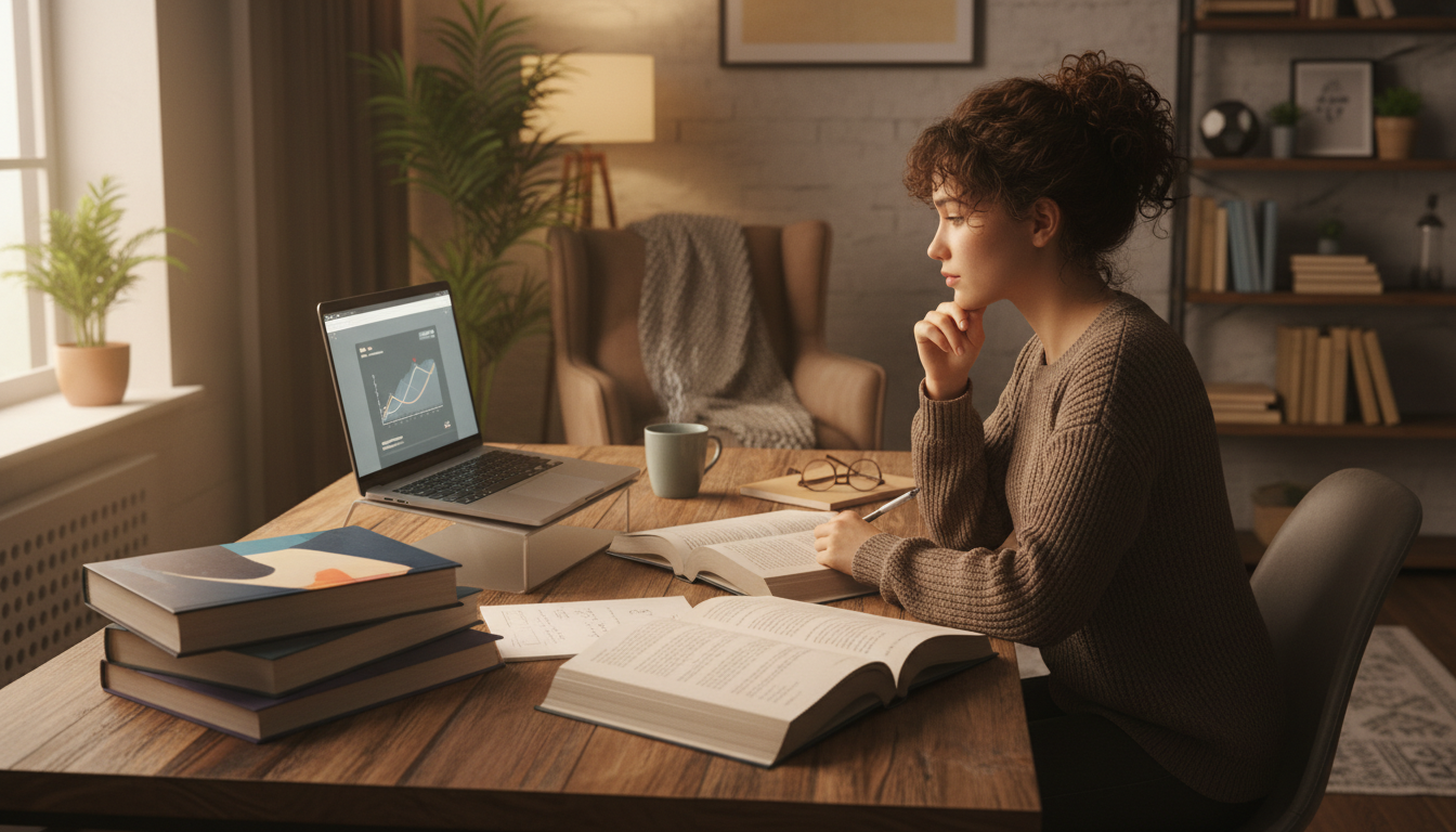 Online Courses and Traditional Education — illustrative image