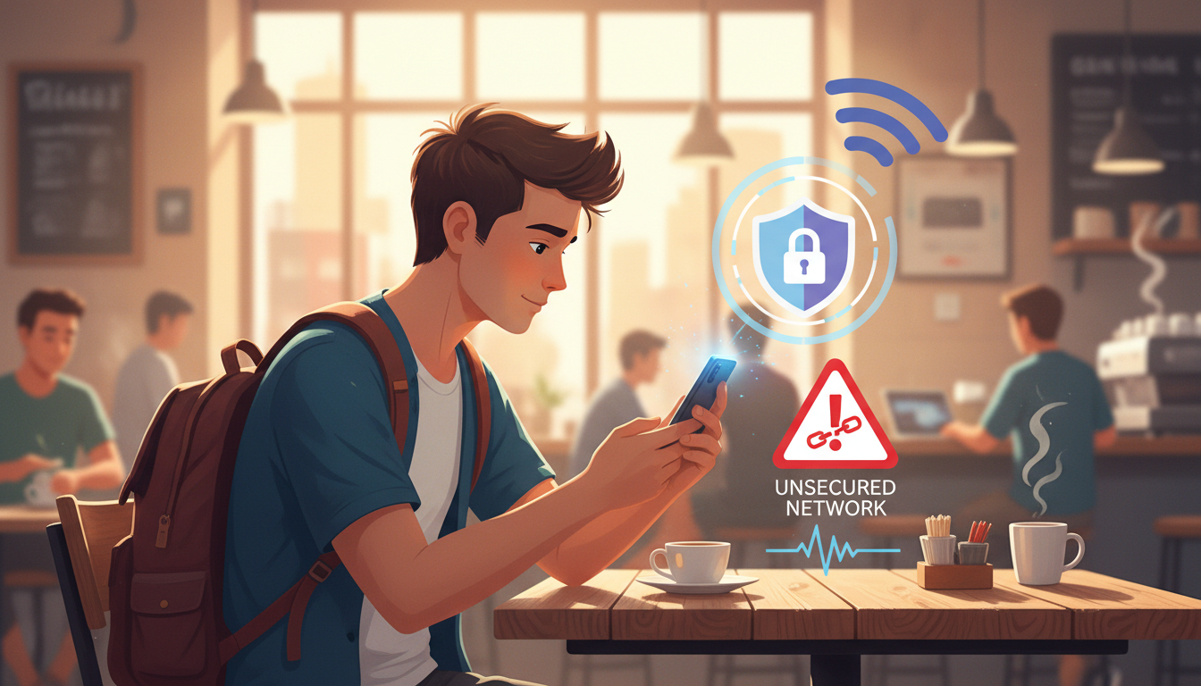 Protect personal information on public Wi-Fi