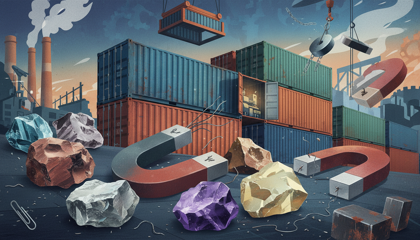 Rare earth minerals and trade