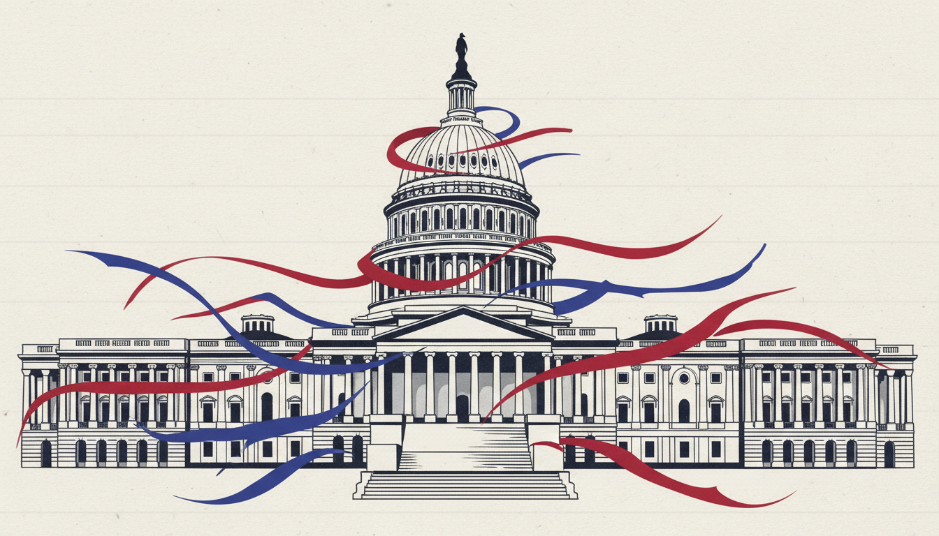 Illustration of the US Capitol