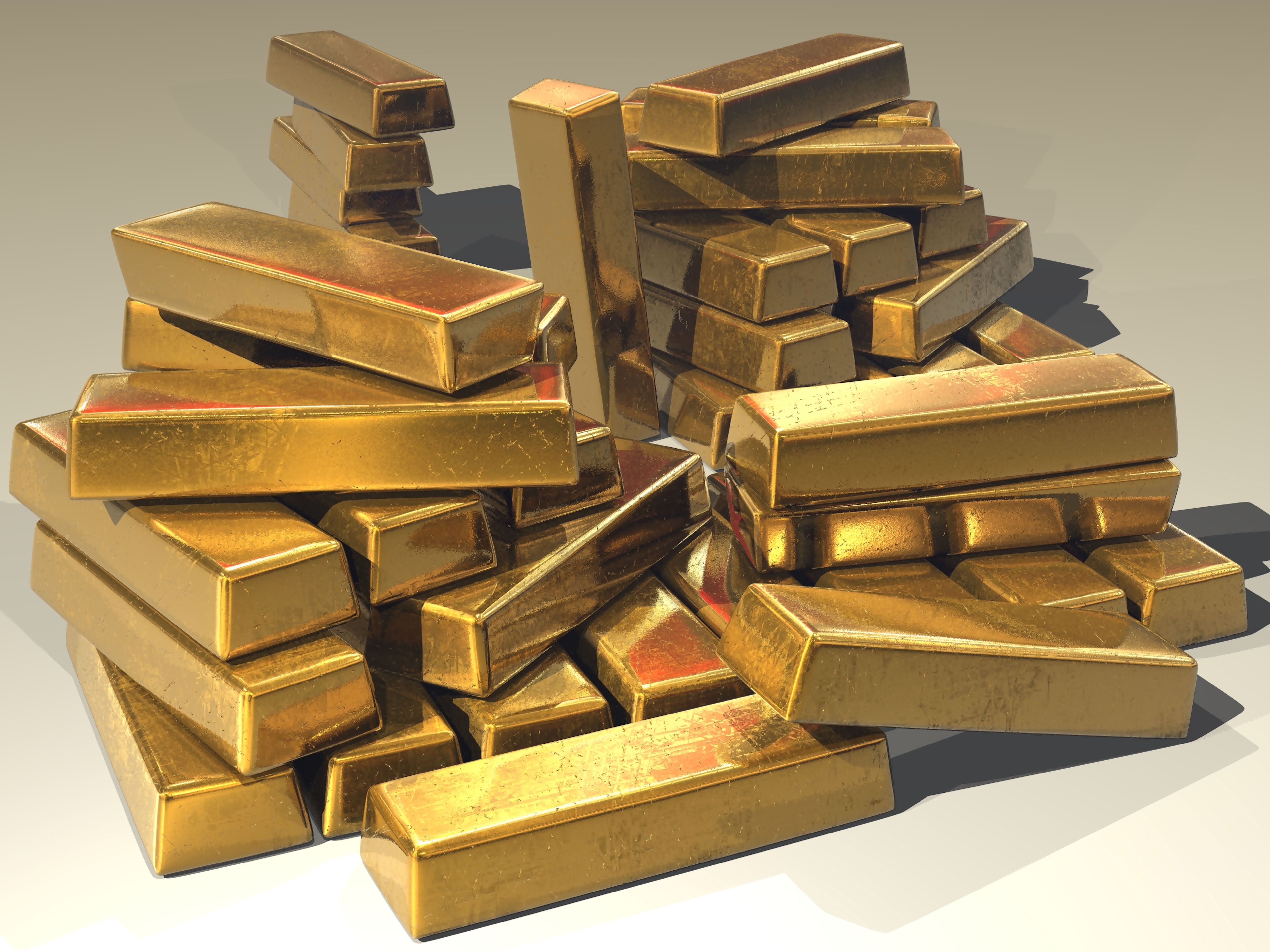gold-bullion-bars-cc0.jpg - NewsNation Online Stacked gold bullion bars illustrating changes in gold prices