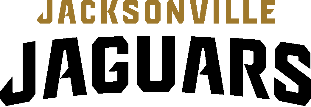 Jacksonville Jaguars team wordmark illustrating Jaguars versus Eagles NFL London game