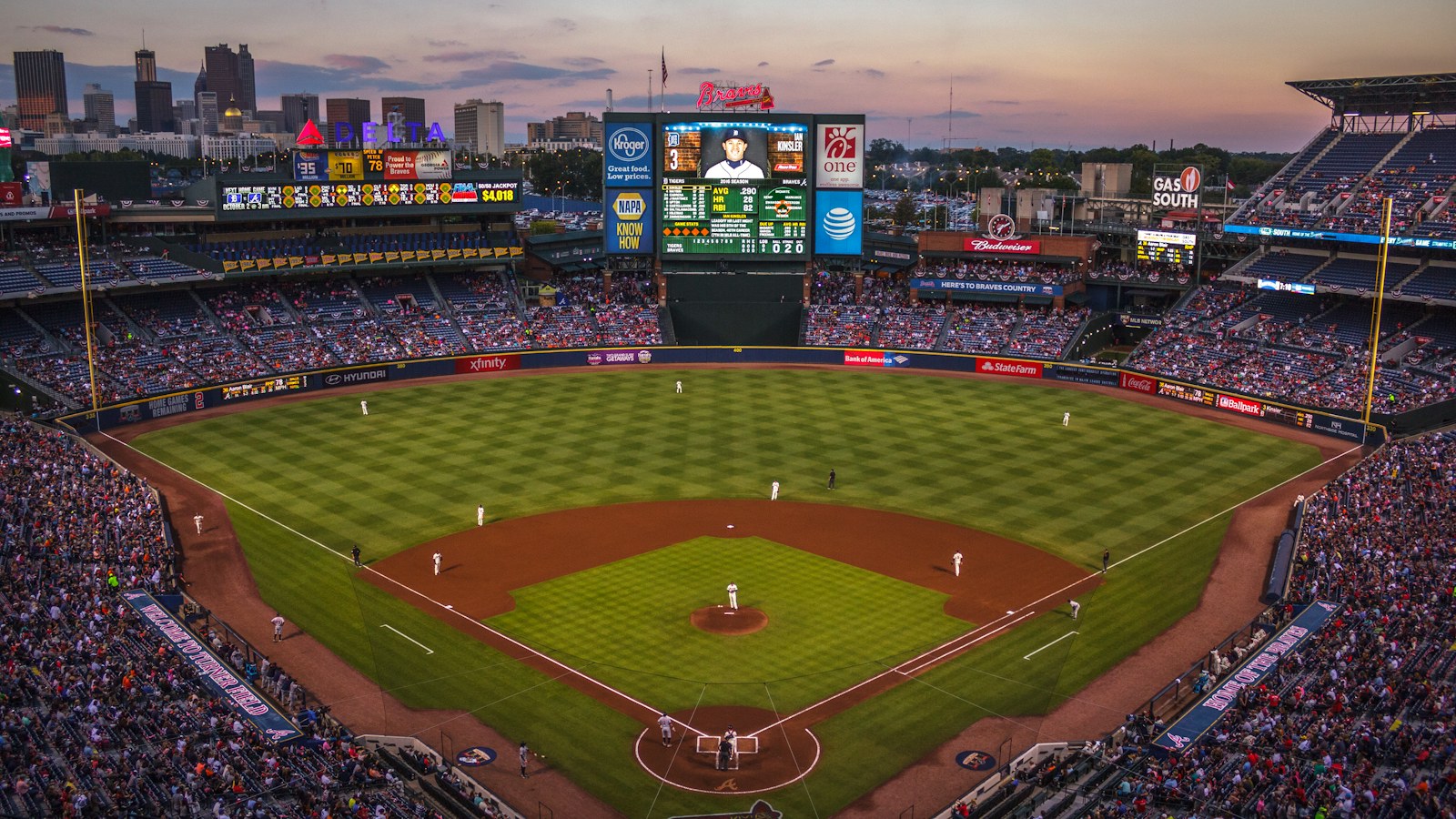 Turner Field in Atlanta; archive illustration, not the Guardians–White Sox game
