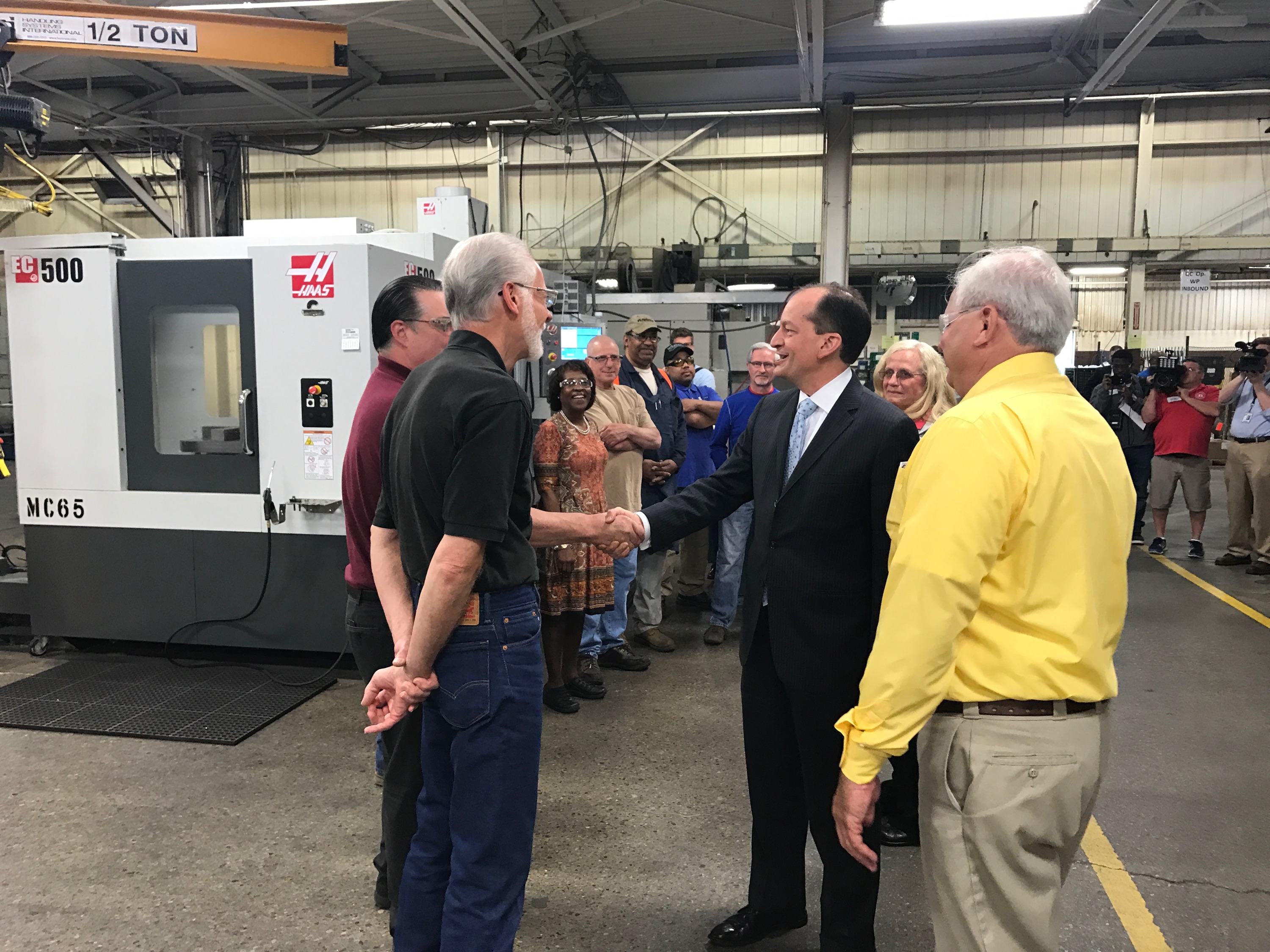 US manufacturing facility, 2017 Department of Labor archive photograph
