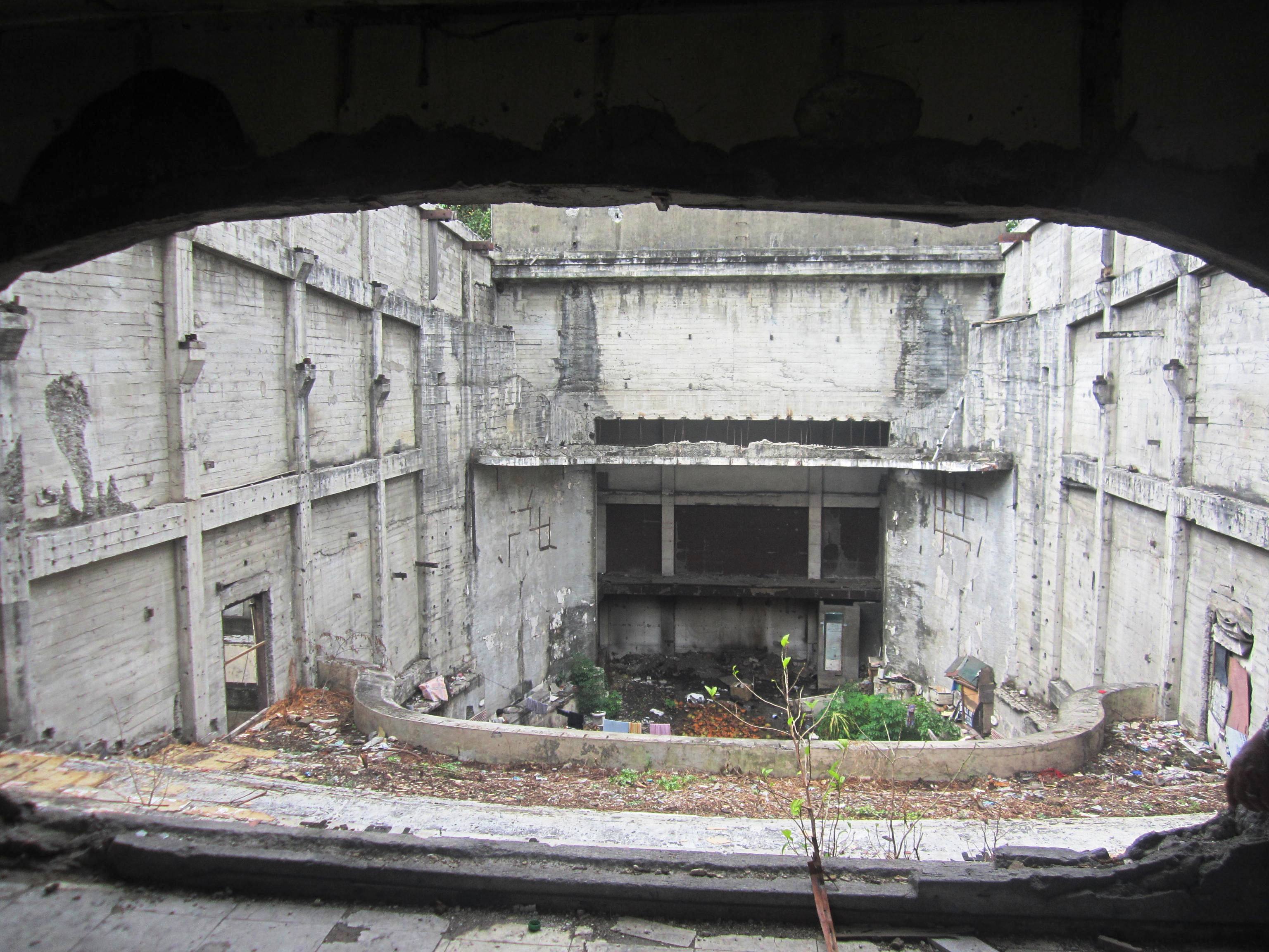 Verity box office cinema illustrative image - NewsNation Online View of a cinema auditorium from a projection room, illustrative image for Verity box office story