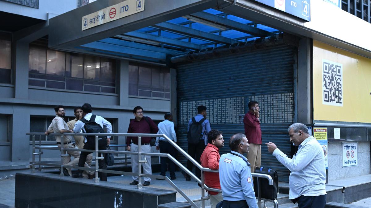 18 Delhi Metro stations remain shut for fourth straight day amid CJP-led protest
