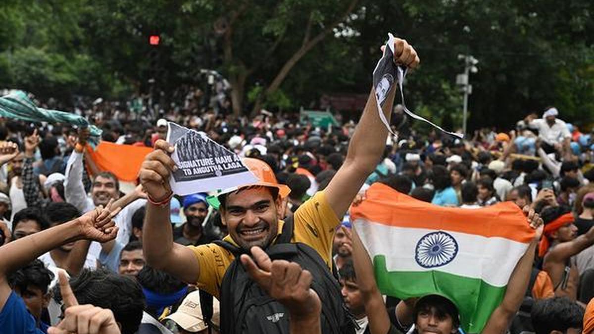 The reframing of the political narrative by Gen Z at Jantar Mantar - NewsNation Online The reframing of the political narrative by Gen Z at Jantar Mantar