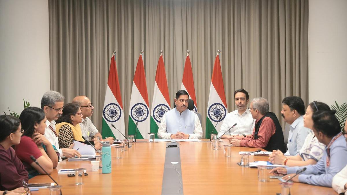 Prahlad Joshi takes charge as Education Minister